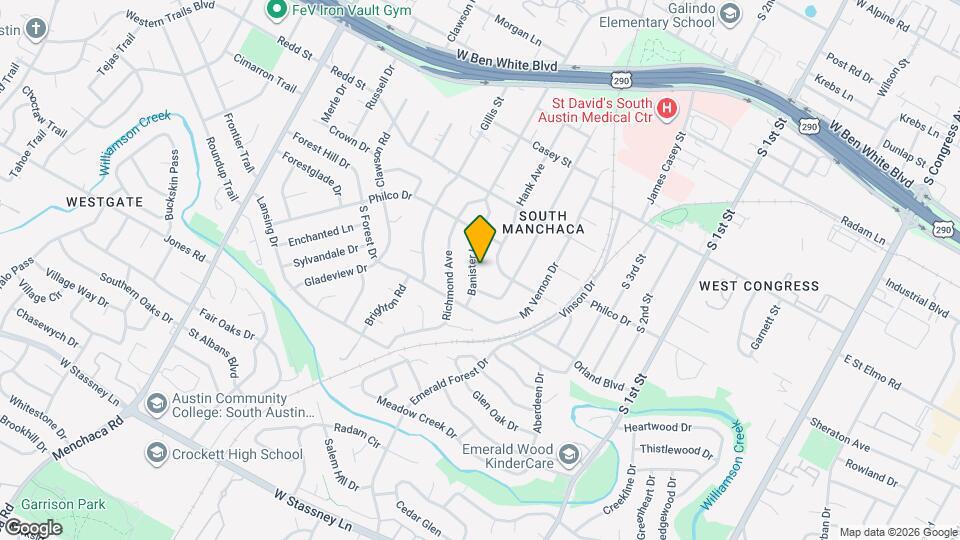 4615 Banister Ln Map and Location Details