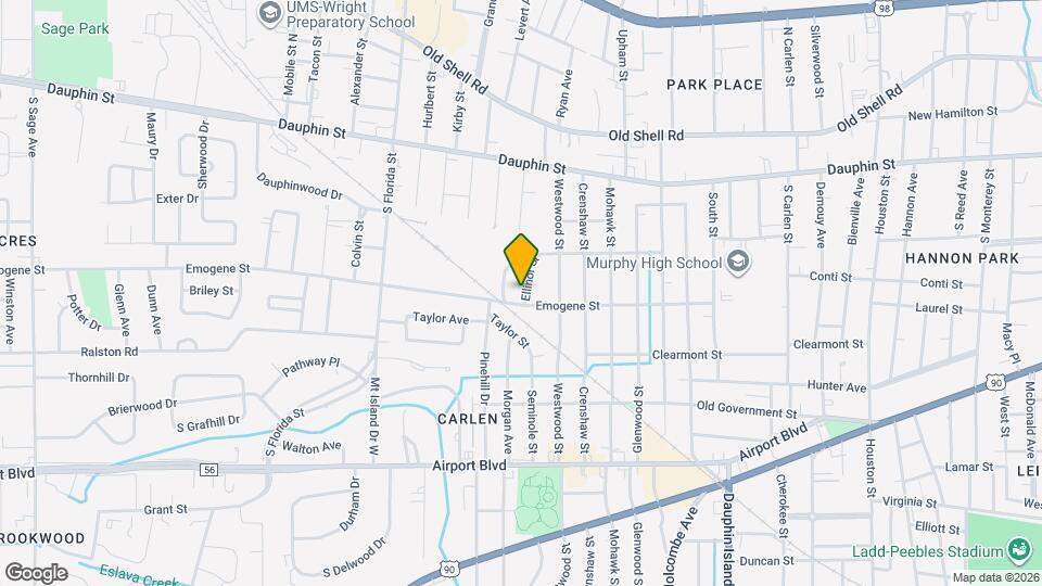 114 Ellinor St Mapa y Detalles de la Ubicación