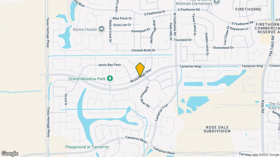 3119 McDonough Way Map and Location Details