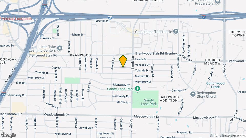 7324 Vanessa Dr Map and Location Details
