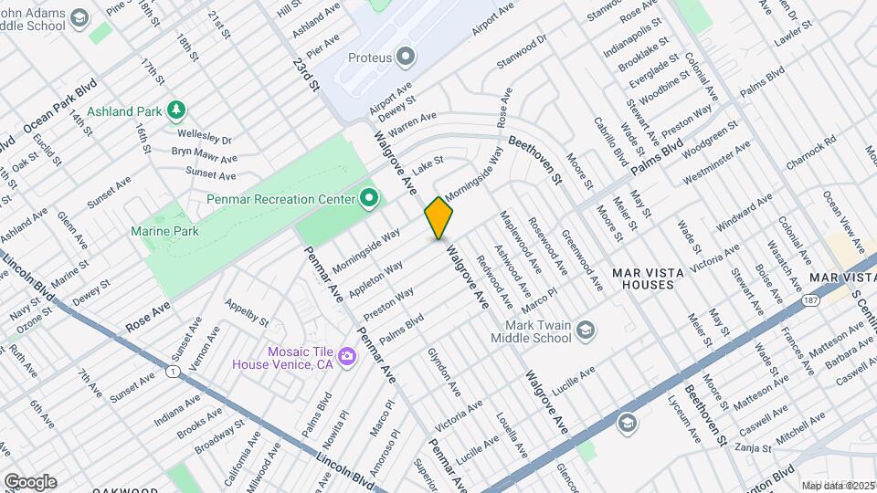 1382 Appleton Way Map and Location Details