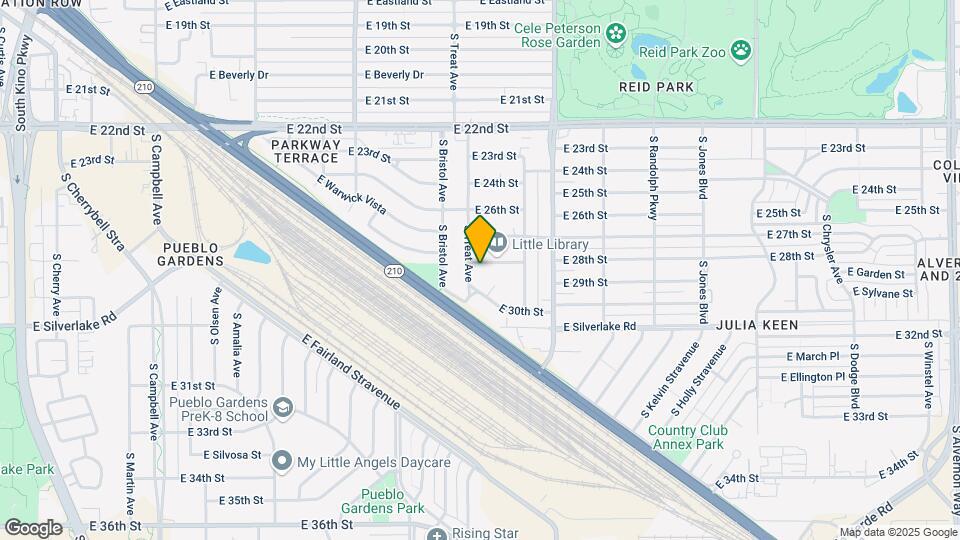 2910 E 28th St Map and Location Details