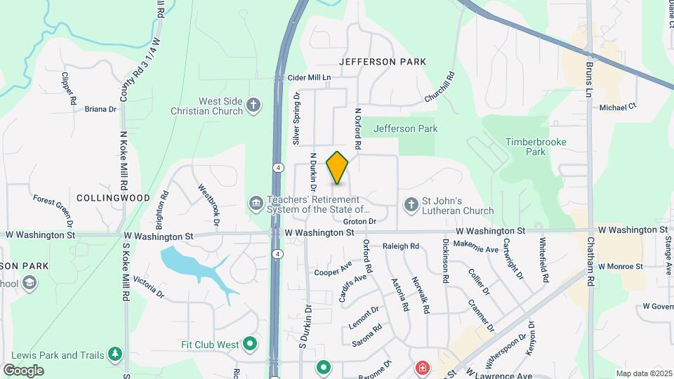 216 Glasgow Dr Map and Location Details