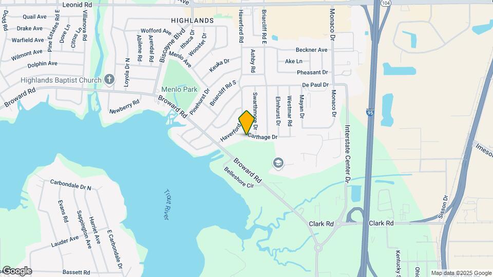 1250 Carthage Dr Map and Location Details