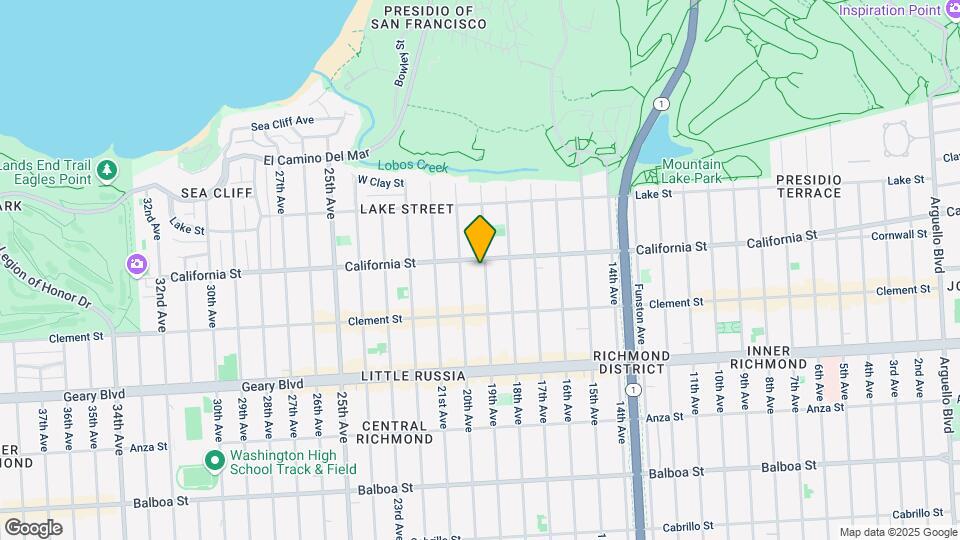 221 19th Ave Map and Location Details