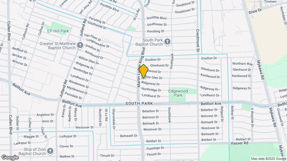 5711 Ridgeway Dr Map and Location Details