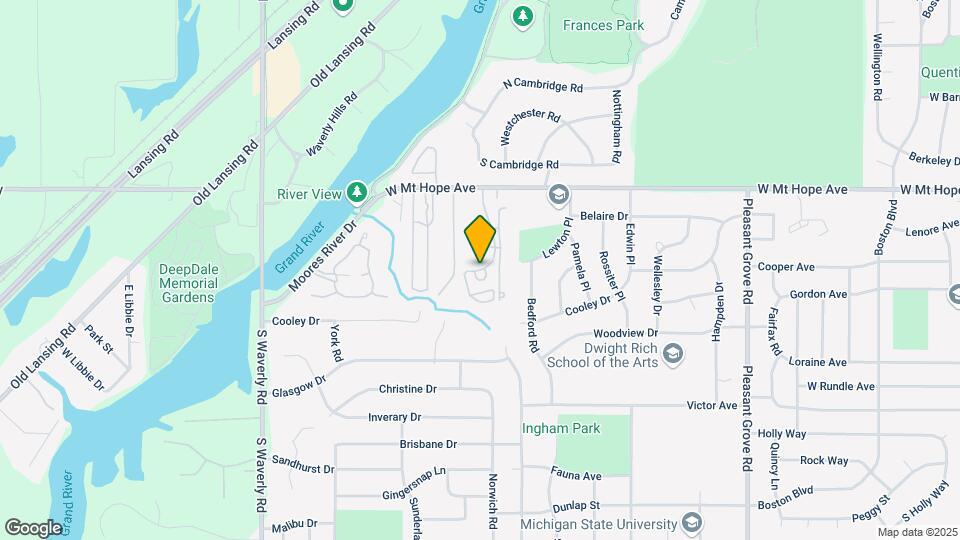 3215 W Mt Hope Ave Map and Location Details