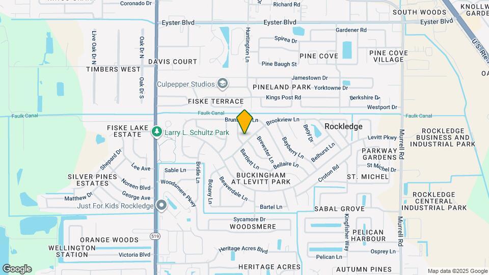 945 Brookview Ln Map and Location Details
