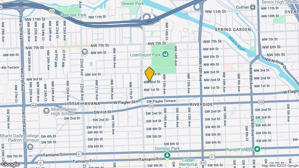 1620 NW 2nd St Map and Location Details