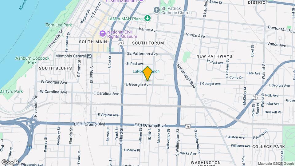 340 E Georgia Ave Mapa y Detalles de la Ubicación