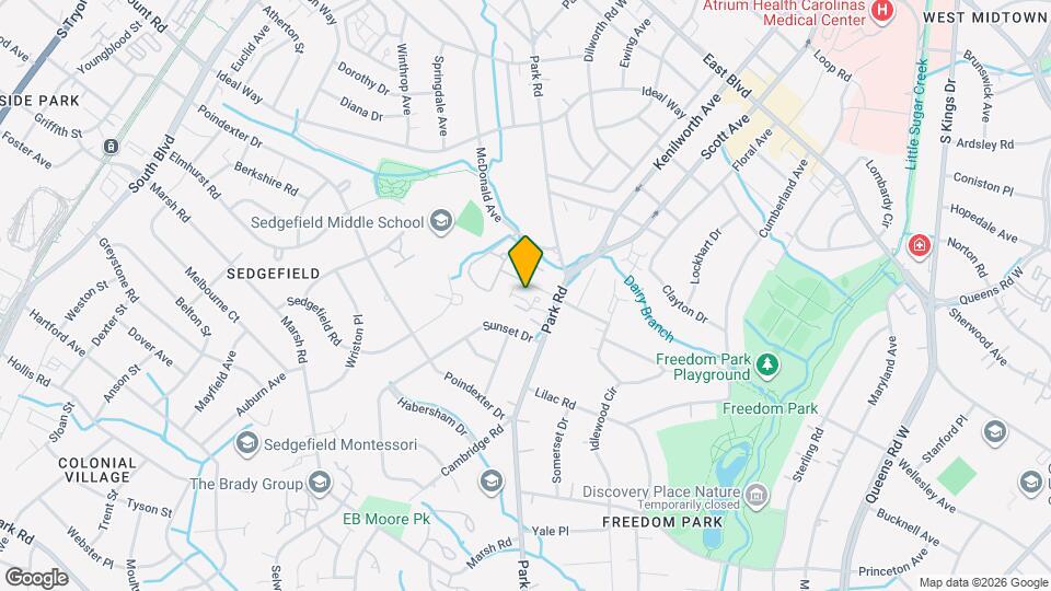 1009 Park West Dr Map and Location Details