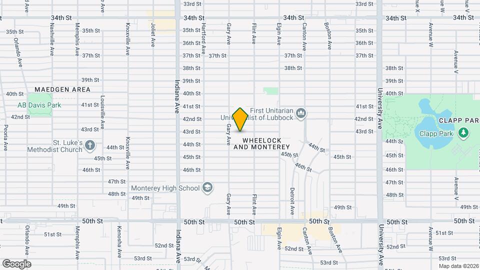 3111 43rd St Map and Location Details