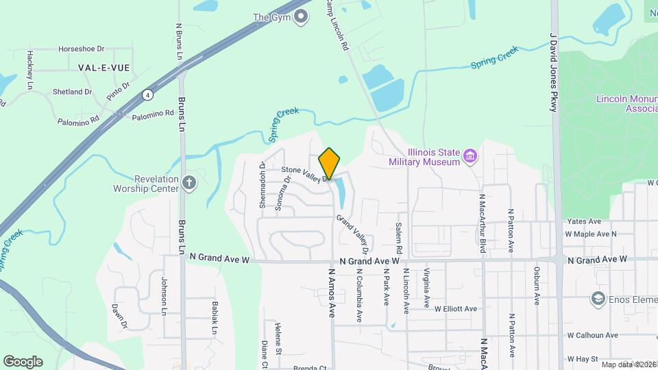 14 Amos Valley Dr Map and Location Details