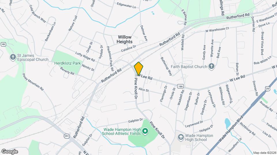 510 Pine Knoll Dr Map and Location Details