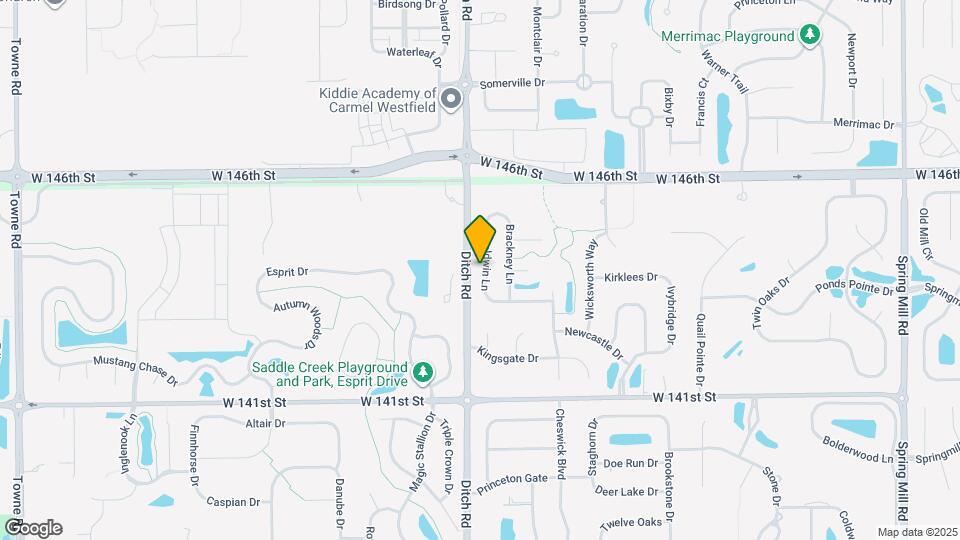 14502 Baldwin Ln Map and Location Details