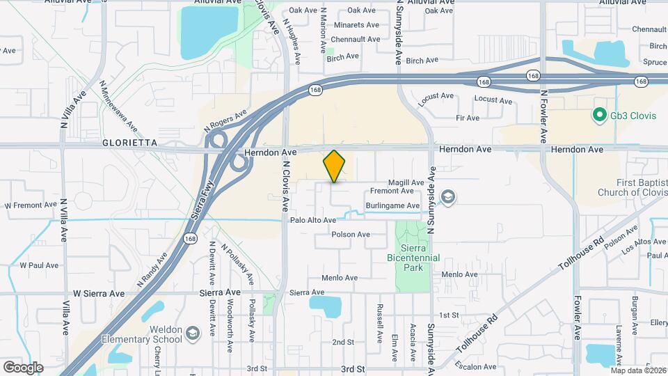 921 Fremont Ave Map and Location Details