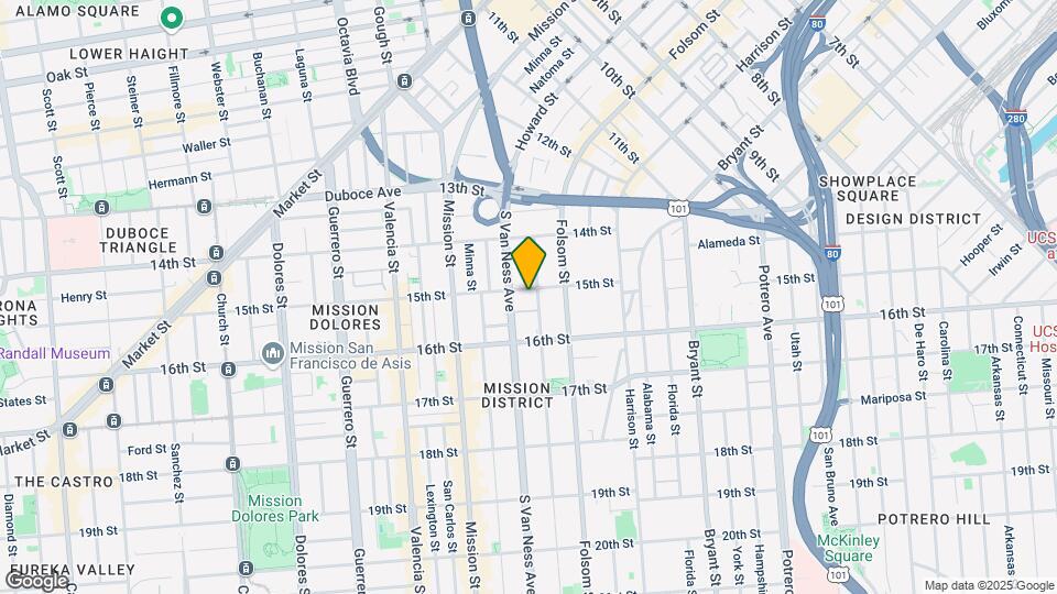 1455-1459 15th St Map and Location Details