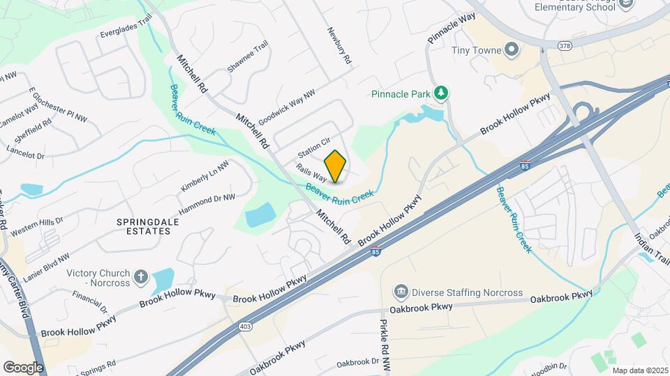 5147 Rails Way Map and Location Details