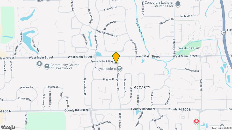 222 Georgetown Rd Map and Location Details