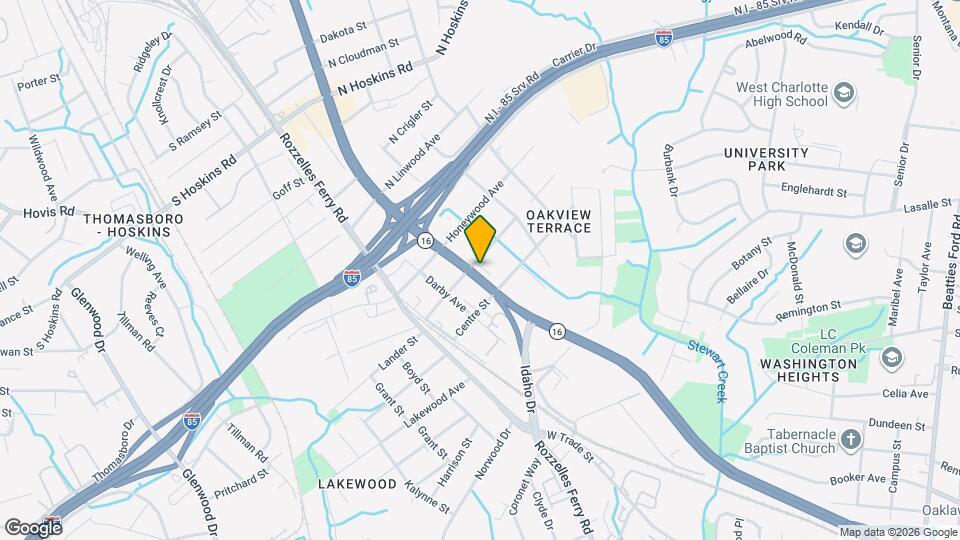 3436 Brookshire Blvd Map and Location Details