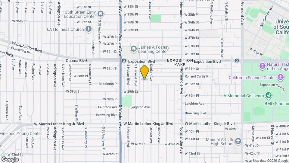 3852 La Salle Ave Mapa y Detalles de la Ubicación