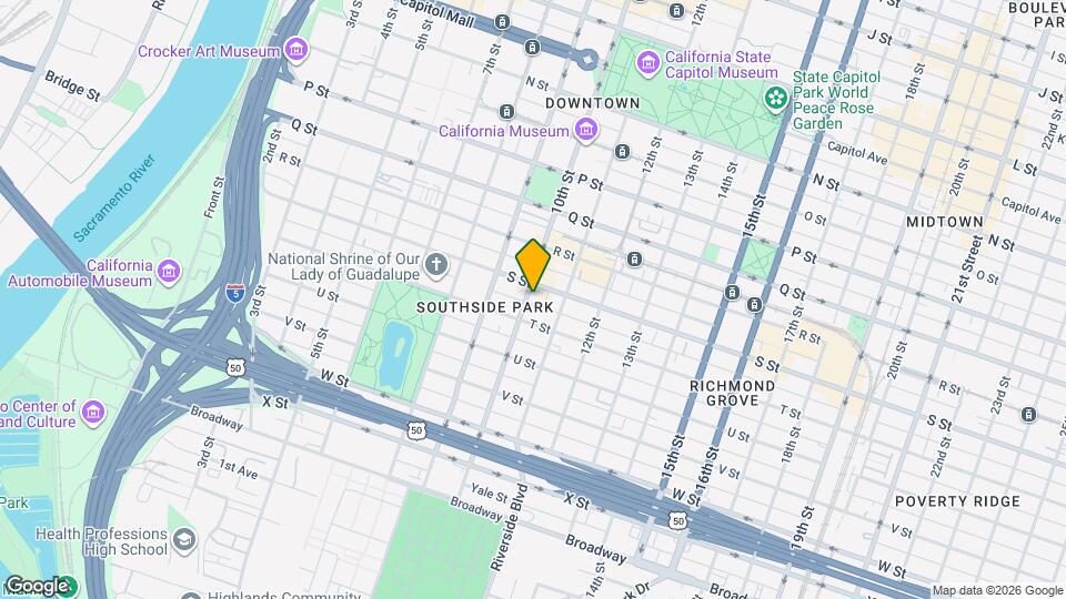 1915 10th St, Unit 1915 10th St Apt #1 Map and Location Details