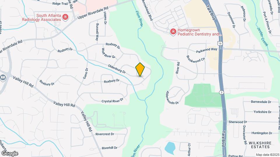 207 Oldenburg Dr Map and Location Details