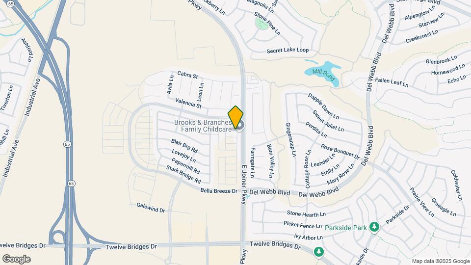 2112 Comstock Ln Map and Location Details