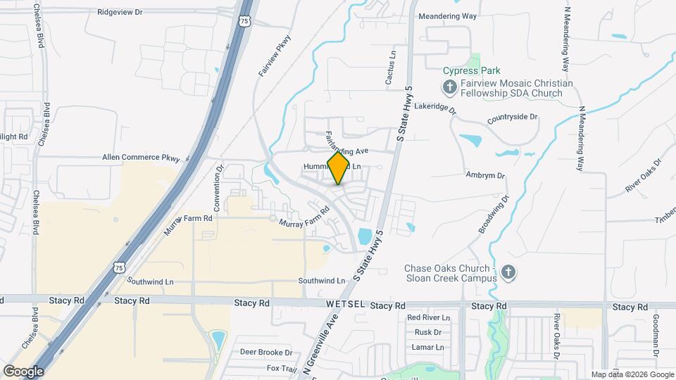 5691 Orchard Pkwy Map and Location Details