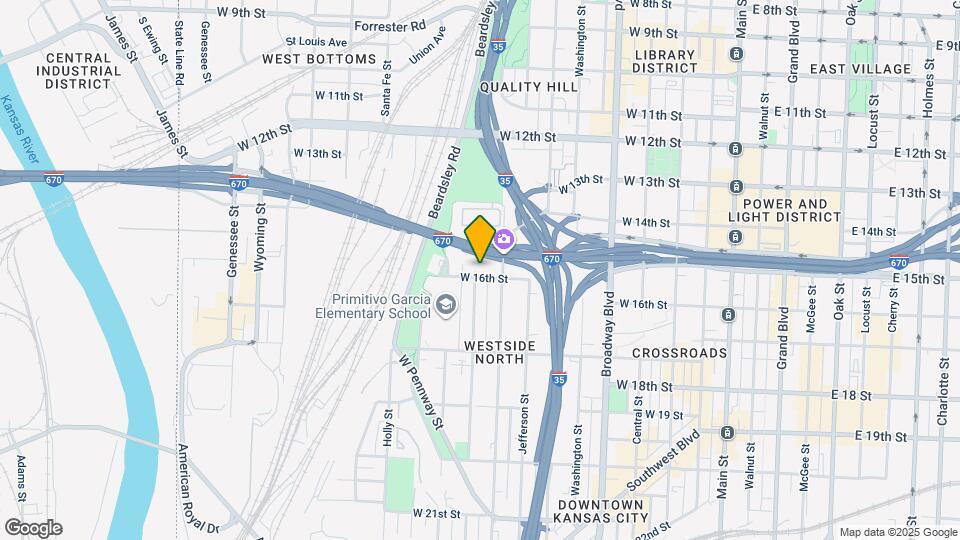 1541 Madison Ave Map and Location Details