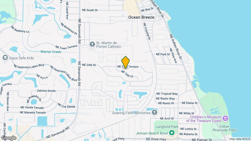 2327 NE 16th Ct Map and Location Details