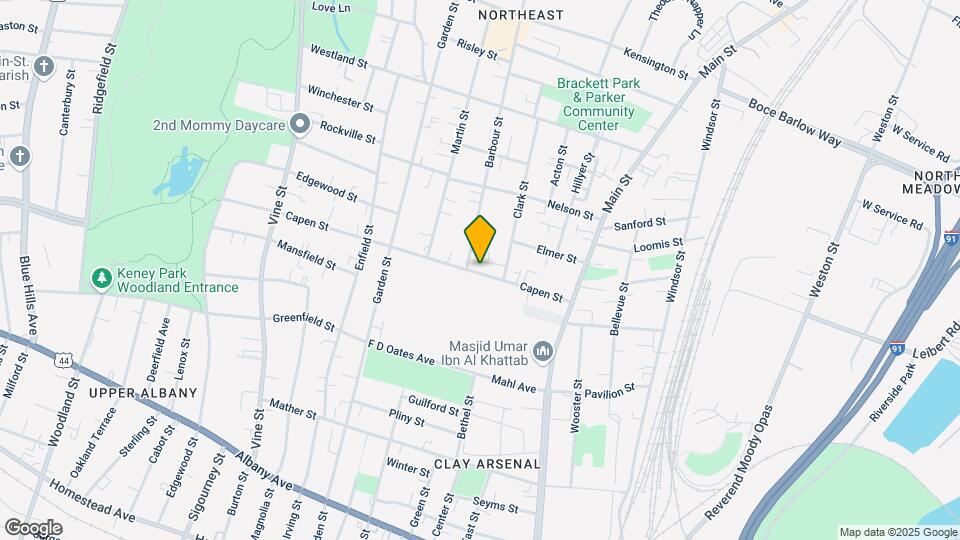 98 Capen St Map and Location Details