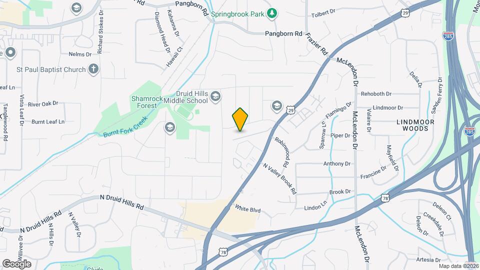 2394 Lawrenceville Hwy Map and Location Details