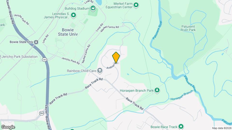 14801 Arabian Ln Map and Location Details