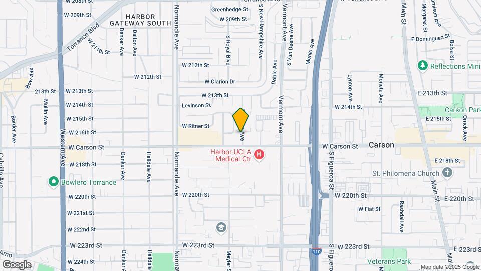 21607 Berendo Ave Map and Location Details