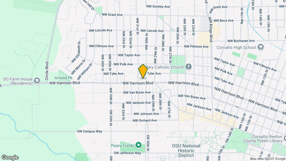 3007 NW Harrison Blvd Mapa y Detalles de la Ubicación