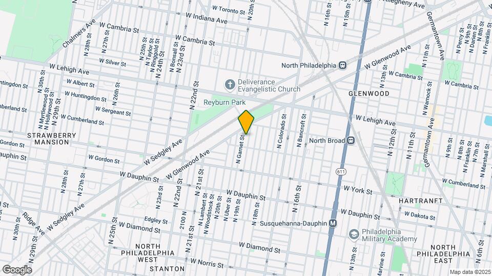 2524 N 19th St Map and Location Details