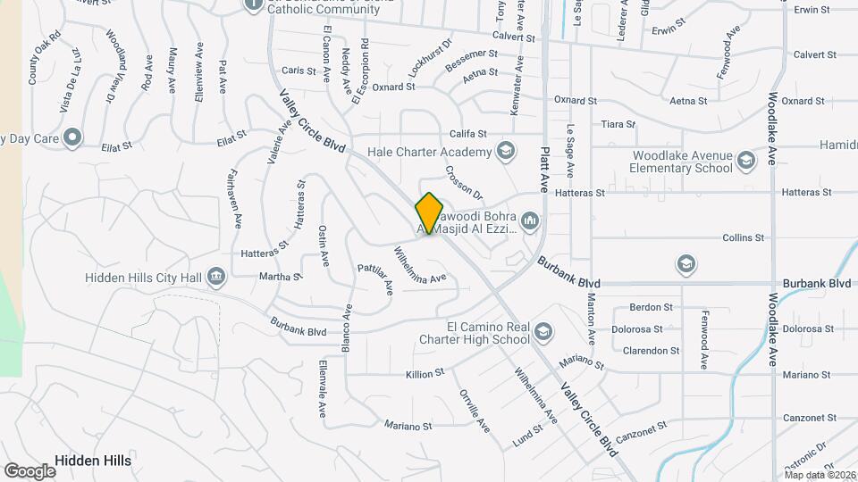 24010 Hatteras St Map and Location Details