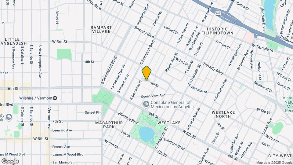 2524 W 4th St Map and Location Details