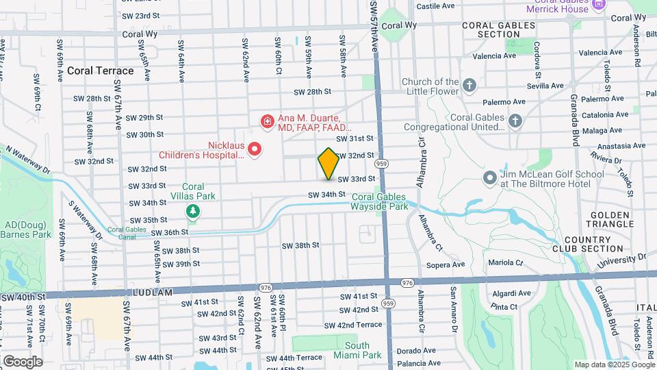 5850 SW 33rd St Map and Location Details