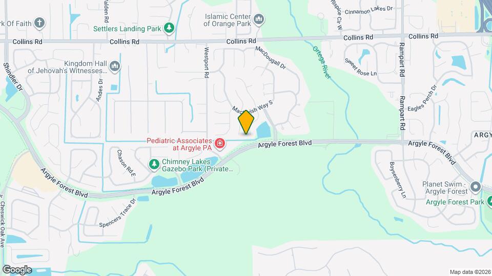 8206 Loch Lomond Ln Map and Location Details