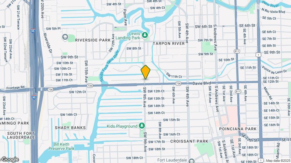 1140 SW 9th Ave Map and Location Details