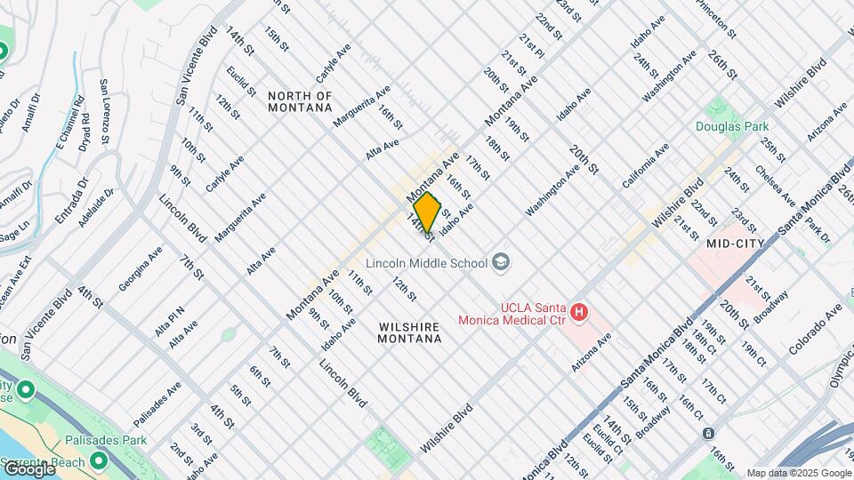 858 14th St Mapa y Detalles de la Ubicación