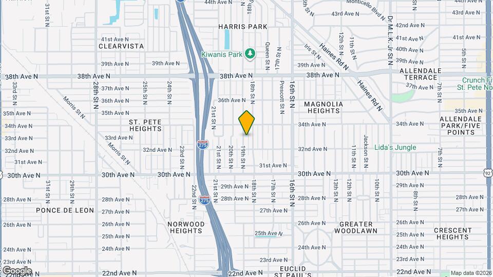 3251 19th St N Mapa y Detalles de la Ubicación