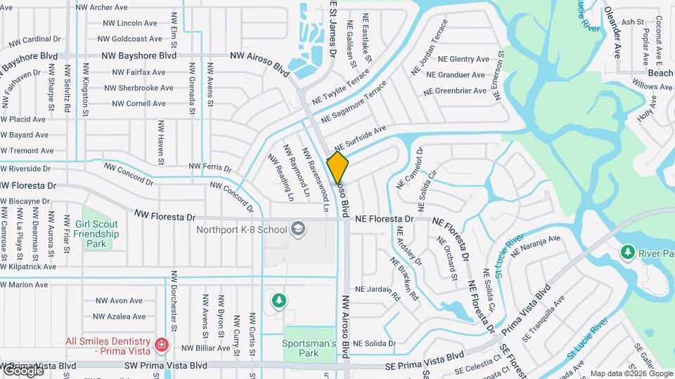 426 NW Airoso Blvd Map and Location Details