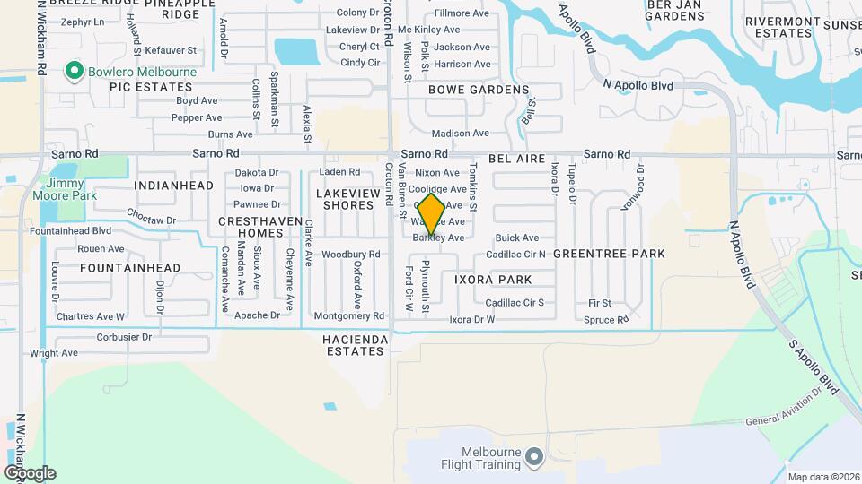 1965 Barkley Ave Map and Location Details