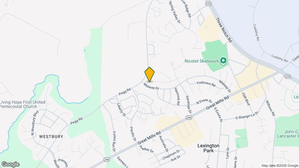 21910 Weeping Willow Ln Map and Location Details