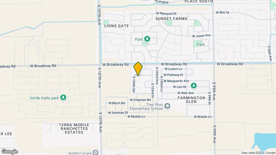 10427 W Pkwy Dr Mapa y Detalles de la Ubicación