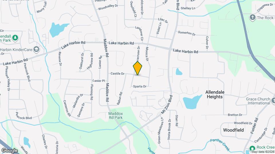 2535 Castile Dr Map and Location Details