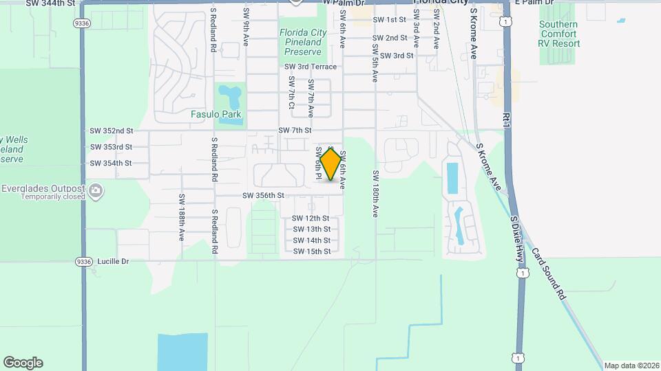 631 SW 10th St Map and Location Details